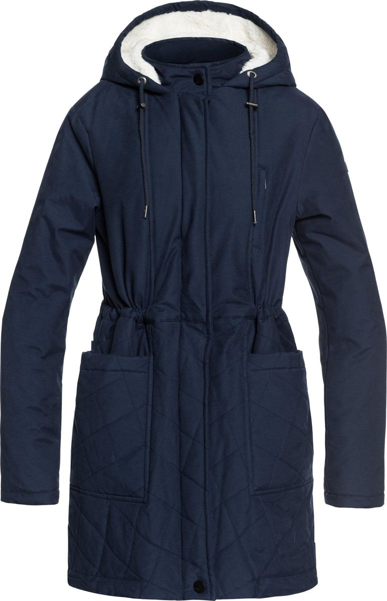 Куртка женская Quiksilver, цвет: синий. ERJJK03231-BTK0. Размер L (46)