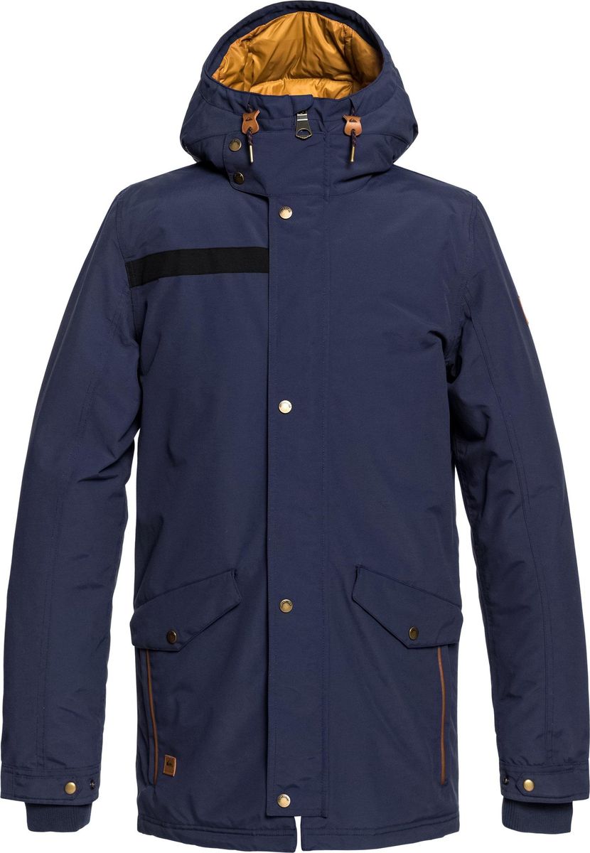 Куртка мужская Quiksilver, цвет: синий. EQYJK03409-BTK0. Размер M (48/50)