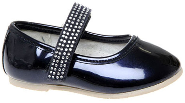 Туфли для девочки Сказка, цвет: темно-синий. R279822003. Размер 20