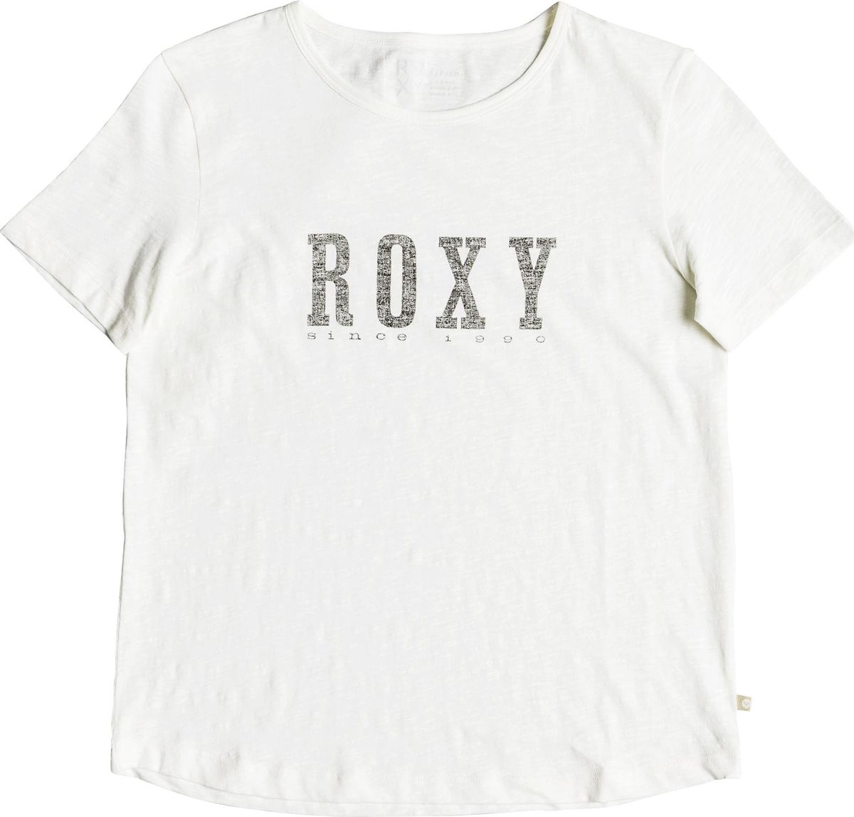 Футболка женская Roxy, цвет: белый. ERJZT04349-WBT0. Размер XL (48)