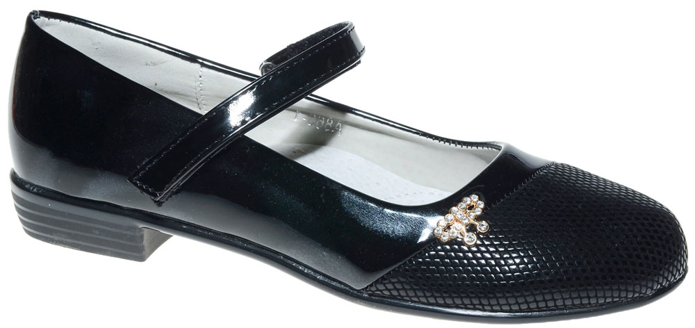 Туфли женские Канарейка, цвет: черный. A866-1. Размер 36
