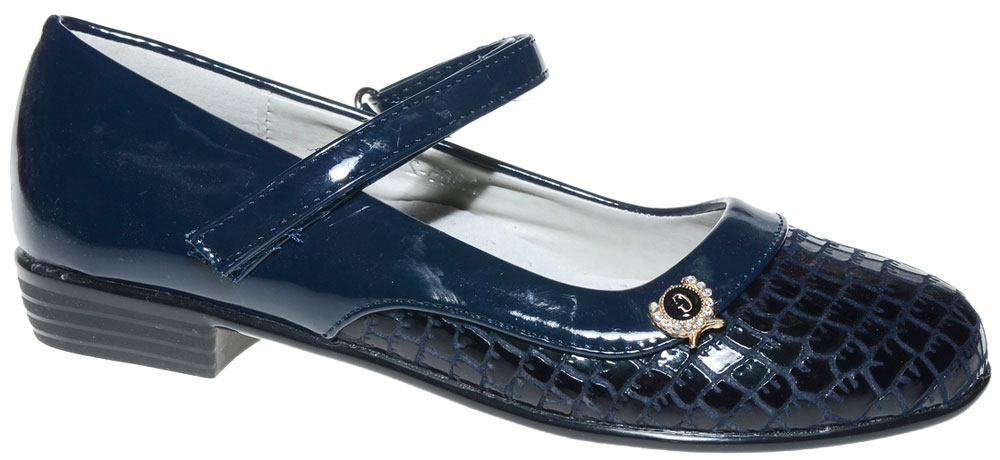 Туфли женские Канарейка, цвет: темно-синий. A865-2. Размер 36