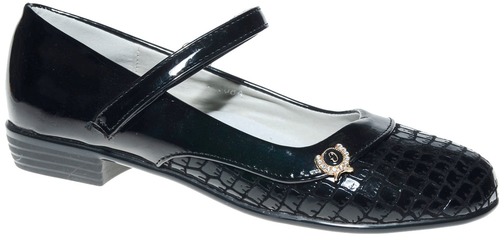 Туфли женские Канарейка, цвет: черный. A865-1. Размер 37