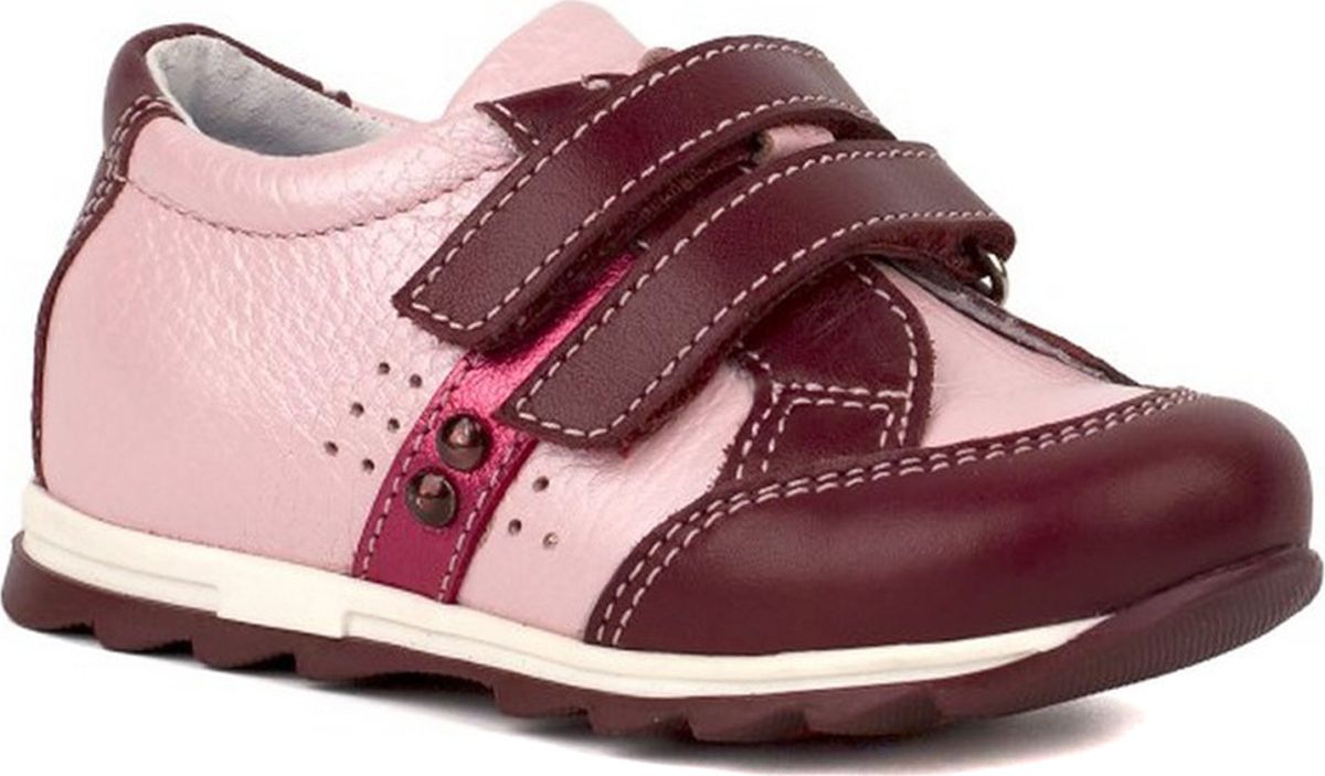 ботинки для девочки Шаговита, цвет: вишневый. 18СМФ 11116. Размер 21