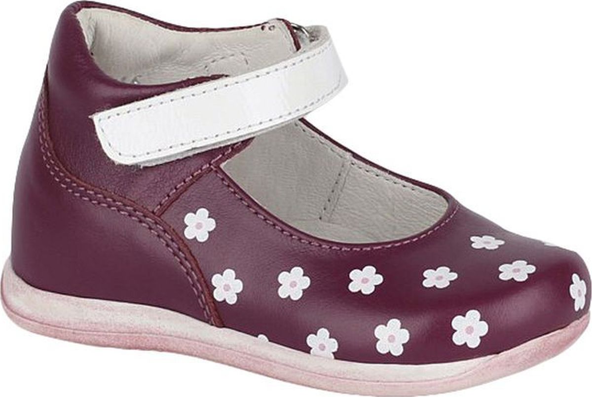 Туфли для девочки Шаговита, цвет: фиолетовый. 17СМФ 1363. Размер 20