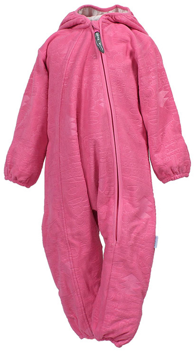 Комбинезон детский Huppa Dandy, цвет: розовый. 3305BASE-60013. Размер 68