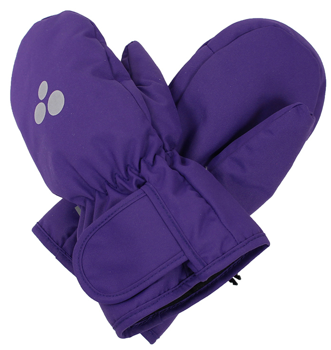 Перчатки для девочки Huppa Liina, цвет: лиловый. 8104BASE-70053. Размер 4