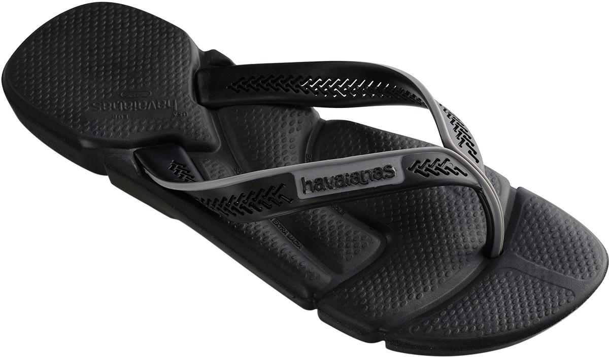 Сланцы мужские Havaianas Power, цвет: черный. 41234356328. Размер 39/40