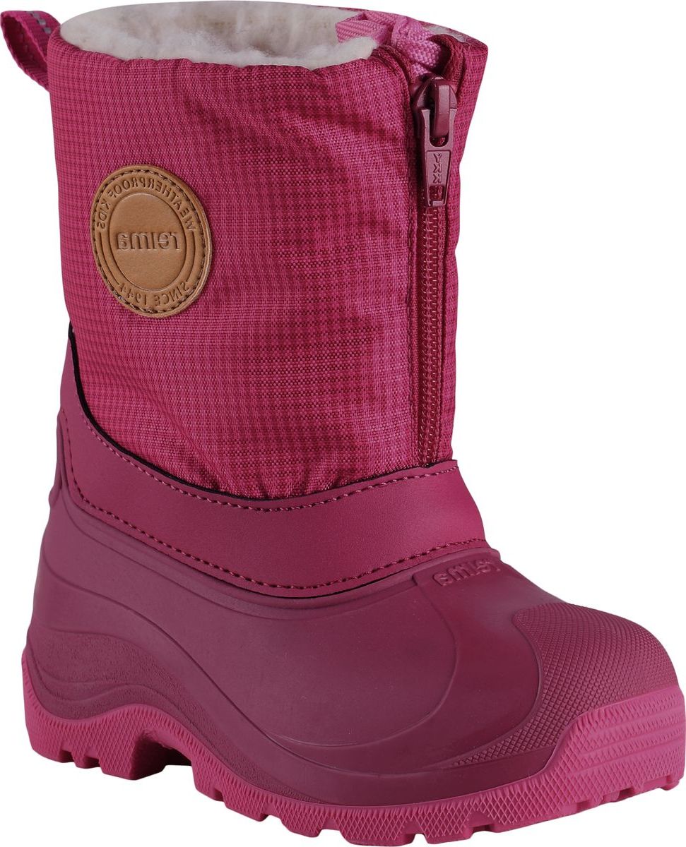 Ботинки детские Reima Nanook, цвет: розовый. 5693573601. Размер 32