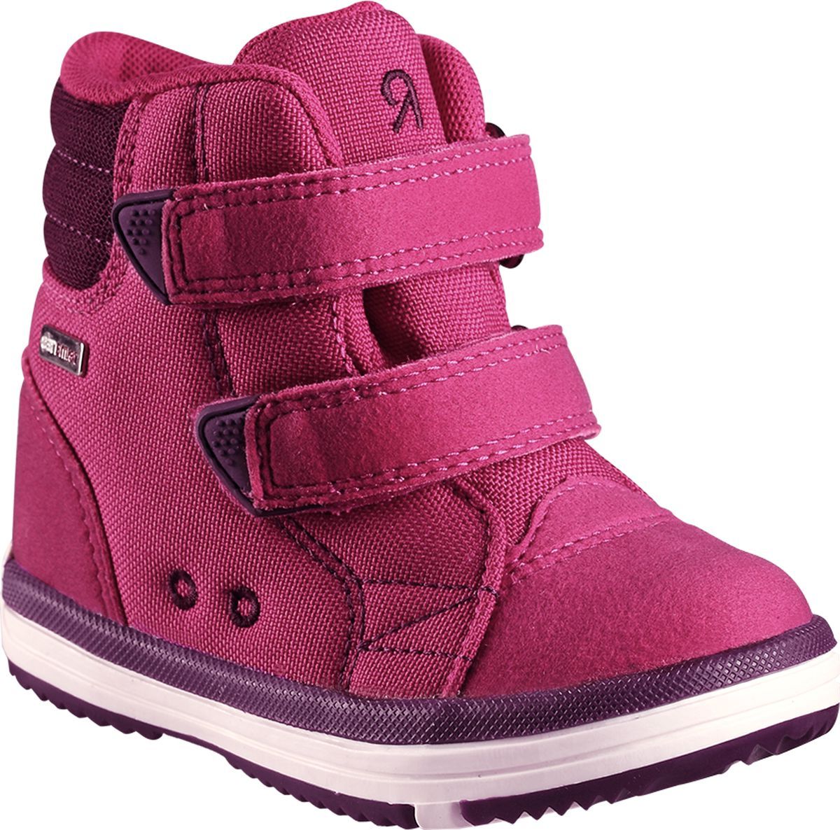 Ботинки детские Reima Patter, цвет: розовый. 5693443600. Размер 23