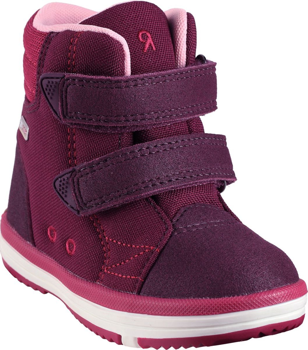 Ботинки детские Reima Patter, цвет: фиолетовый. 5693444960. Размер 25