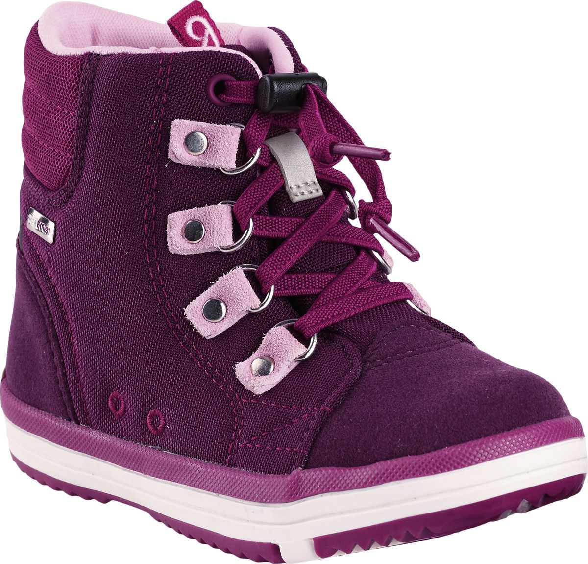 Ботинки детские Reima Wetter, цвет: фиолетовый. 5693434960. Размер 25