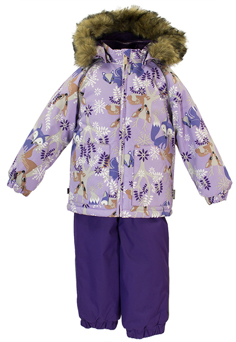 Комплект верхней одежды детский Huppa Avery, цвет: лилoвый. 41780030-81853. Размер 80