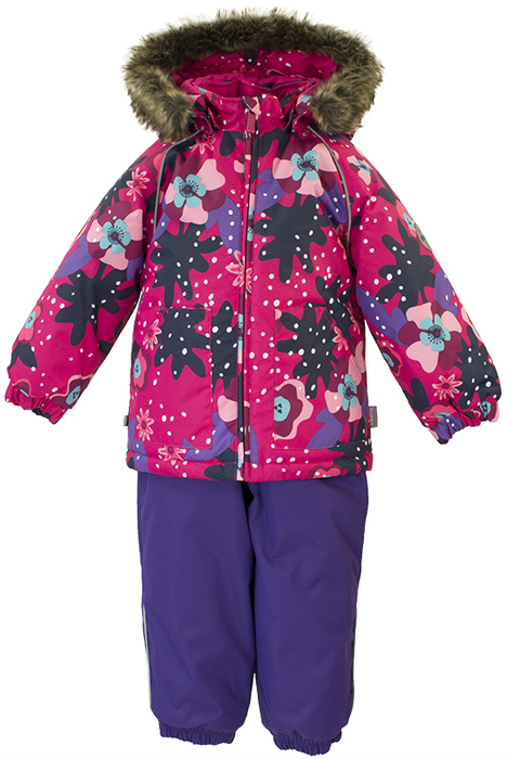 Комплект верхней одежды детский Huppa Avery, цвет: фуксия, лилoвый. 41780030-81963. Размер 80