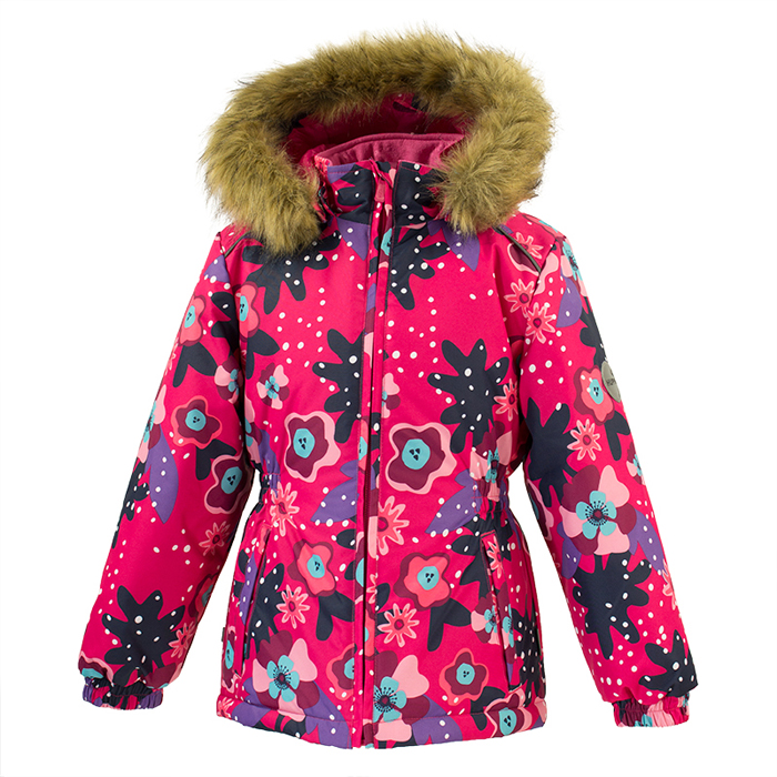 Куртка для девочки Huppa Marii, цвет: фуксия. 17830030-81963. Размер 110