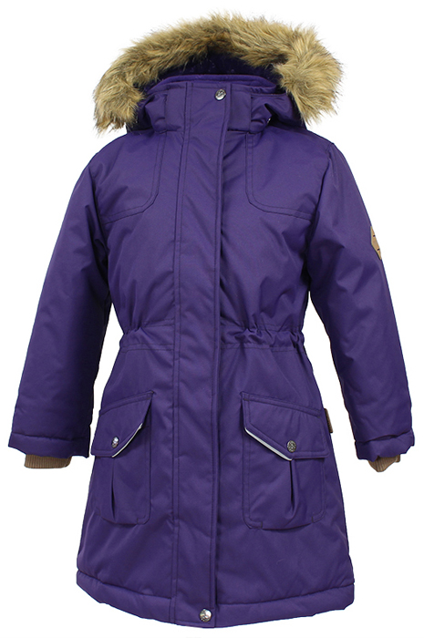 Куртка для девочки Huppa Mona, цвет: темно-лилoвый. 12200030-70073. Размер 164/170