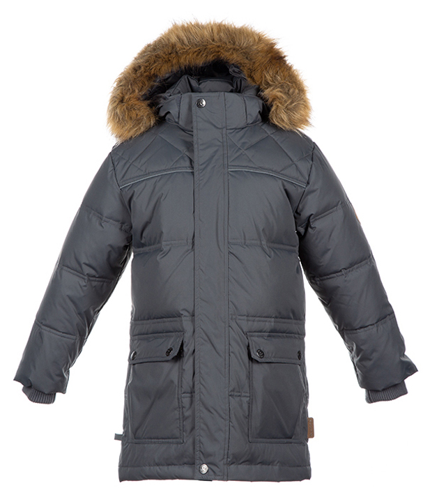 Куртка для мальчика Huppa Lucas, цвет: серый. 17770055-70048. Размер 128