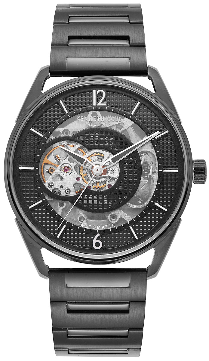 Наручные часы мужские Kenneth Cole Automatic, цвет: черный. KC50205004