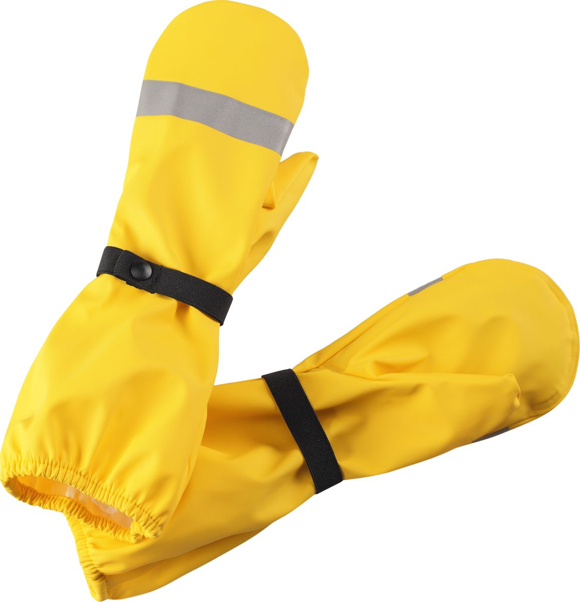 Варежки дождевые непромокаемые детские Reima Kura, цвет: желтый. 5272072350. Размер 1