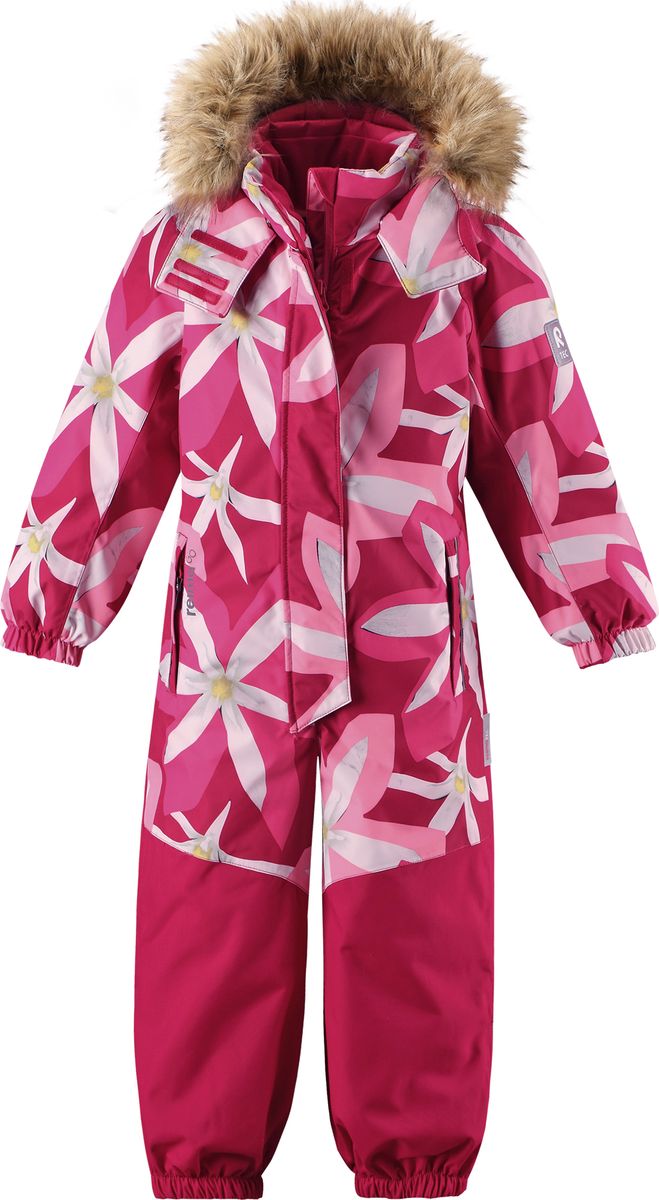Комбинезон утепленный для девочки Reima Reimatec Oulu, цвет: розовый. 5202303606. Размер 140
