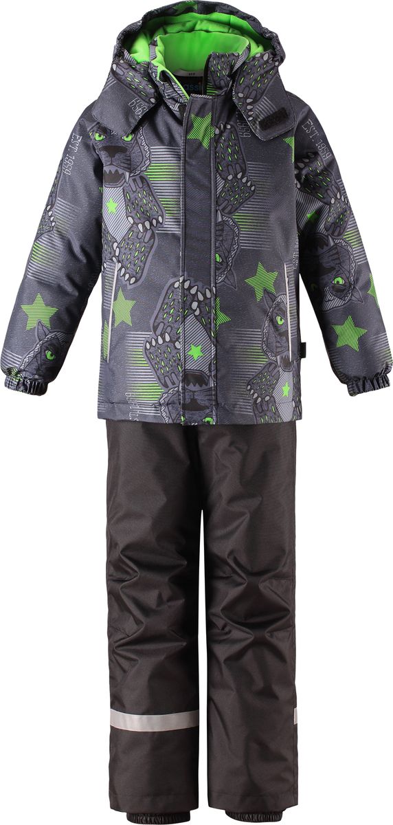 Комплект верхней одежды для мальчика Lassie, цвет: зеленый. 7237338411. Размер 128