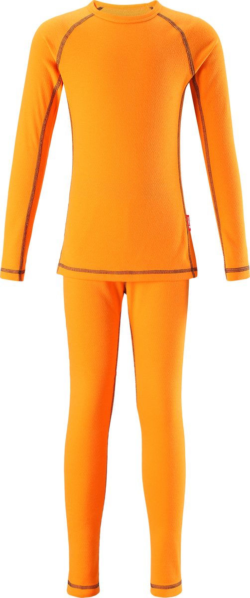 Комплект одежды детский Reima Lani, цвет: оранжевый. 5361832440. Размер 130