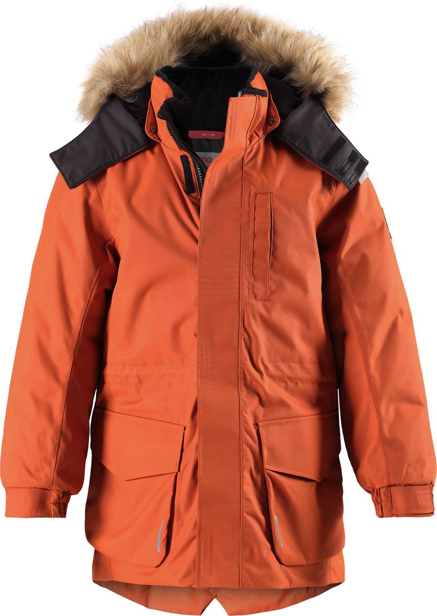 Куртка детская Reima Reimatec Naapuri, цвет: коричневый. 5313512880. Размер 152