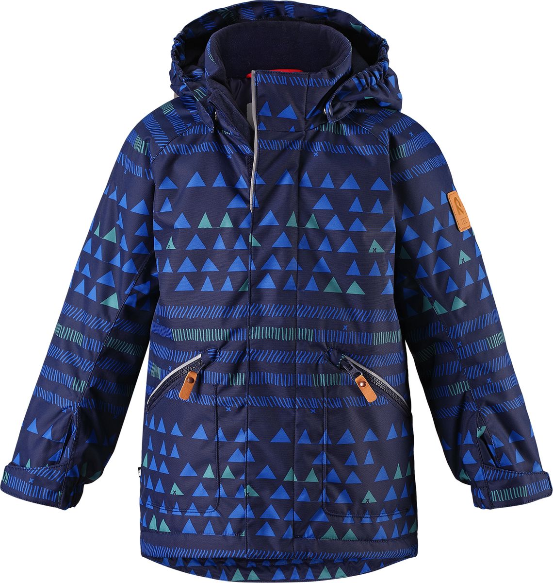 Куртка детская Reima Reimatec Nappaa, цвет: синий. 5215676984. Размер 110