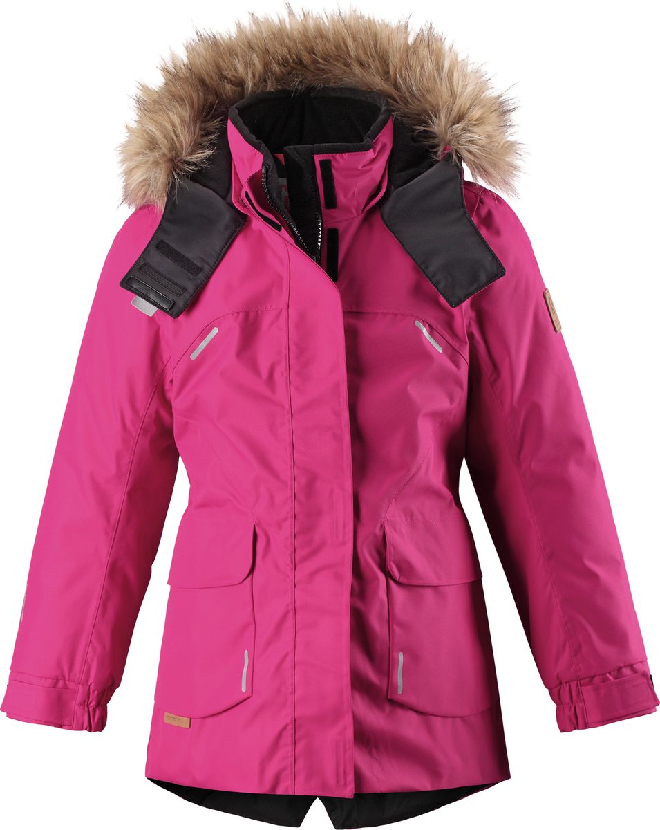 Куртка детская Reima Reimatec Sisarus, цвет: розовый. 5313763600. Размер 128