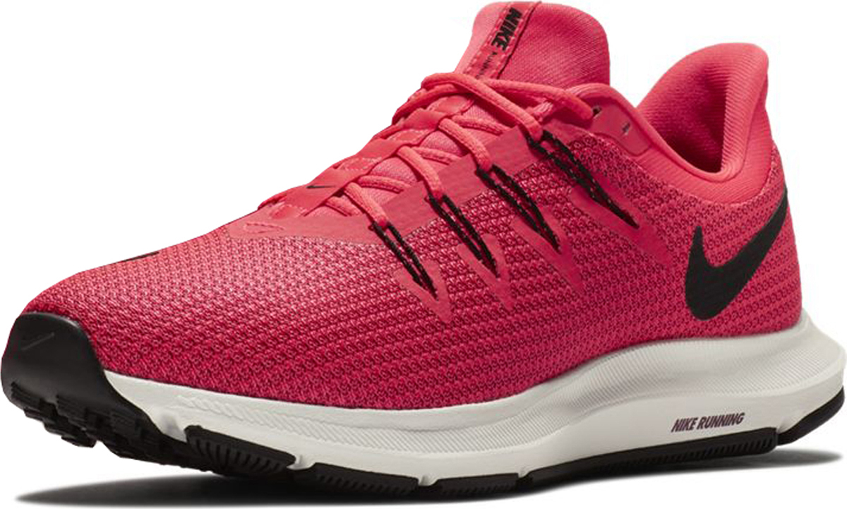 Кроссовки женские Nike Quest, цвет: красный. AA7412-601. Размер 6 (35,5)
