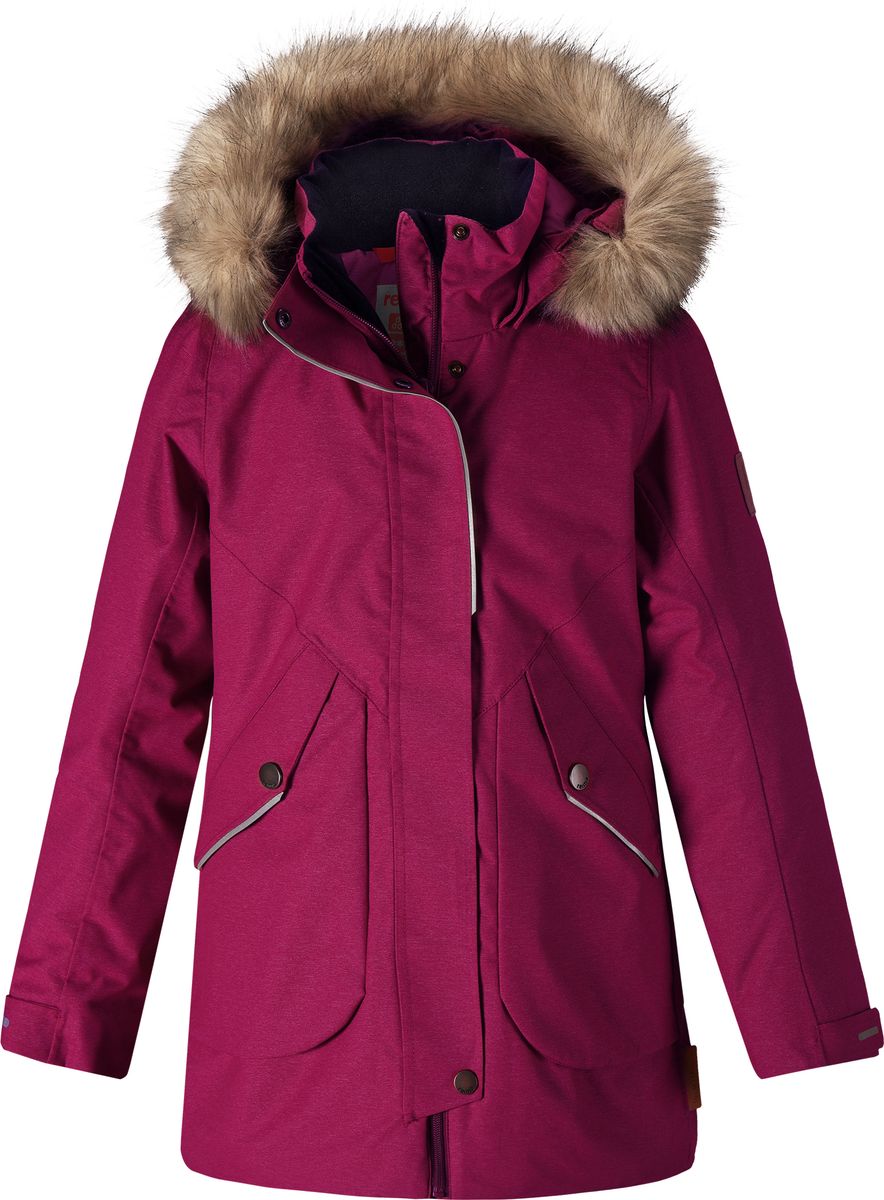Куртка для девочки Reima Reimatectec Reima Reimatec Inari, цвет: розовый. 5313723690. Размер 146