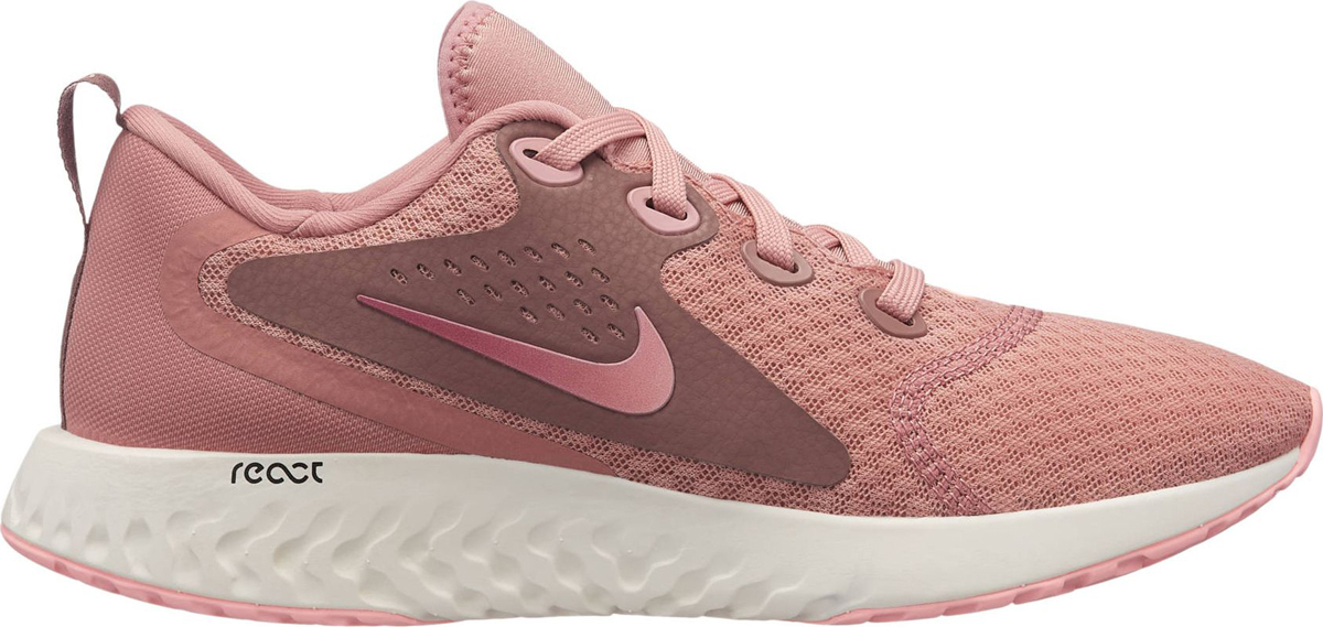 Кроссовки женские Nike Rebel React, цвет: розовый. AA1626-602. Размер 6 (35,5)