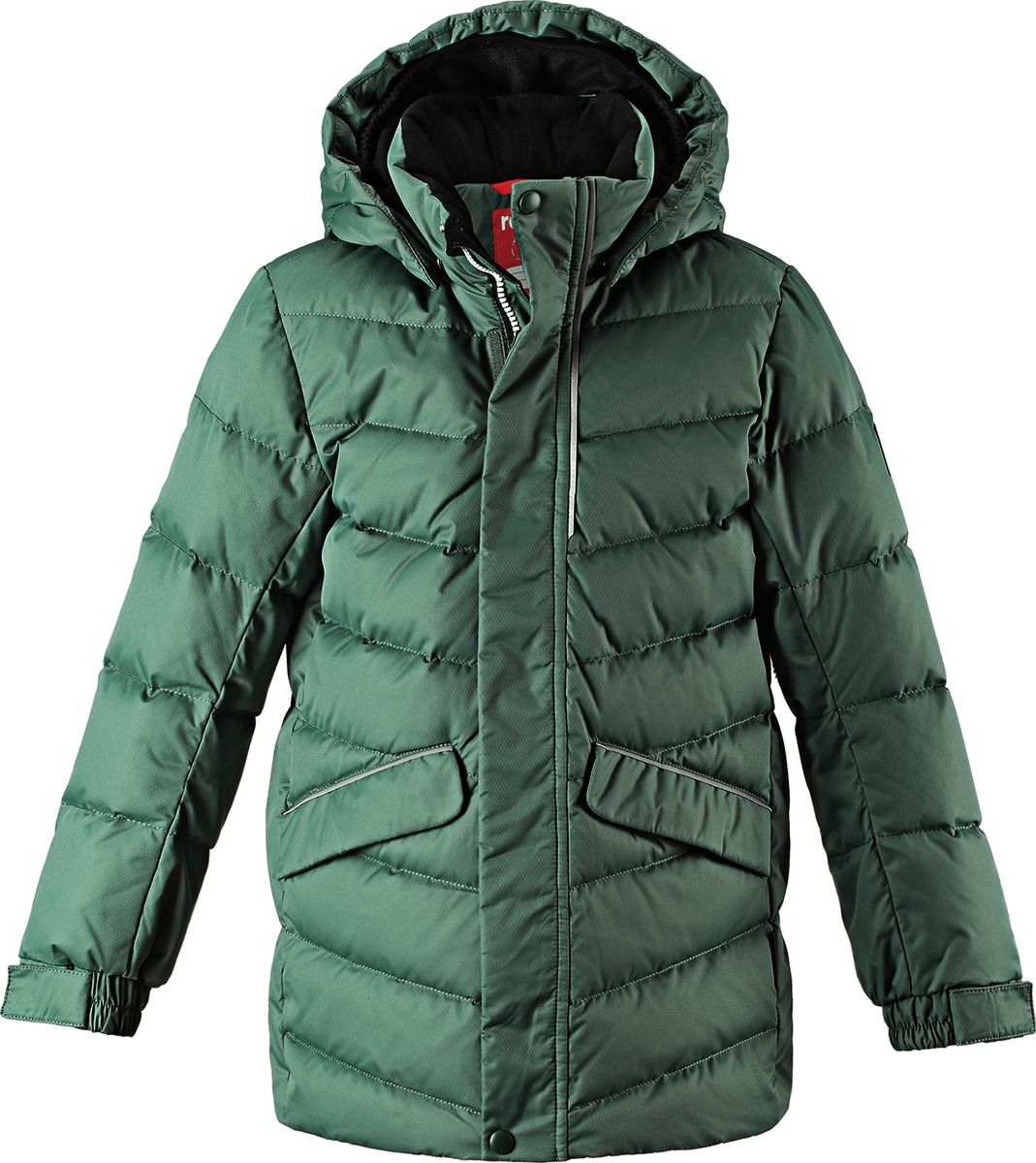 Куртка для мальчика Reima Janne, цвет: зеленый. 5313718630. Размер 152