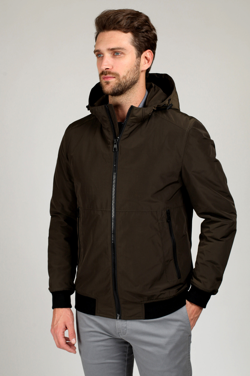 Куртка мужская Tom Farr, цвет: хаки. T4FM9109.48802-1. Размер XL (52)