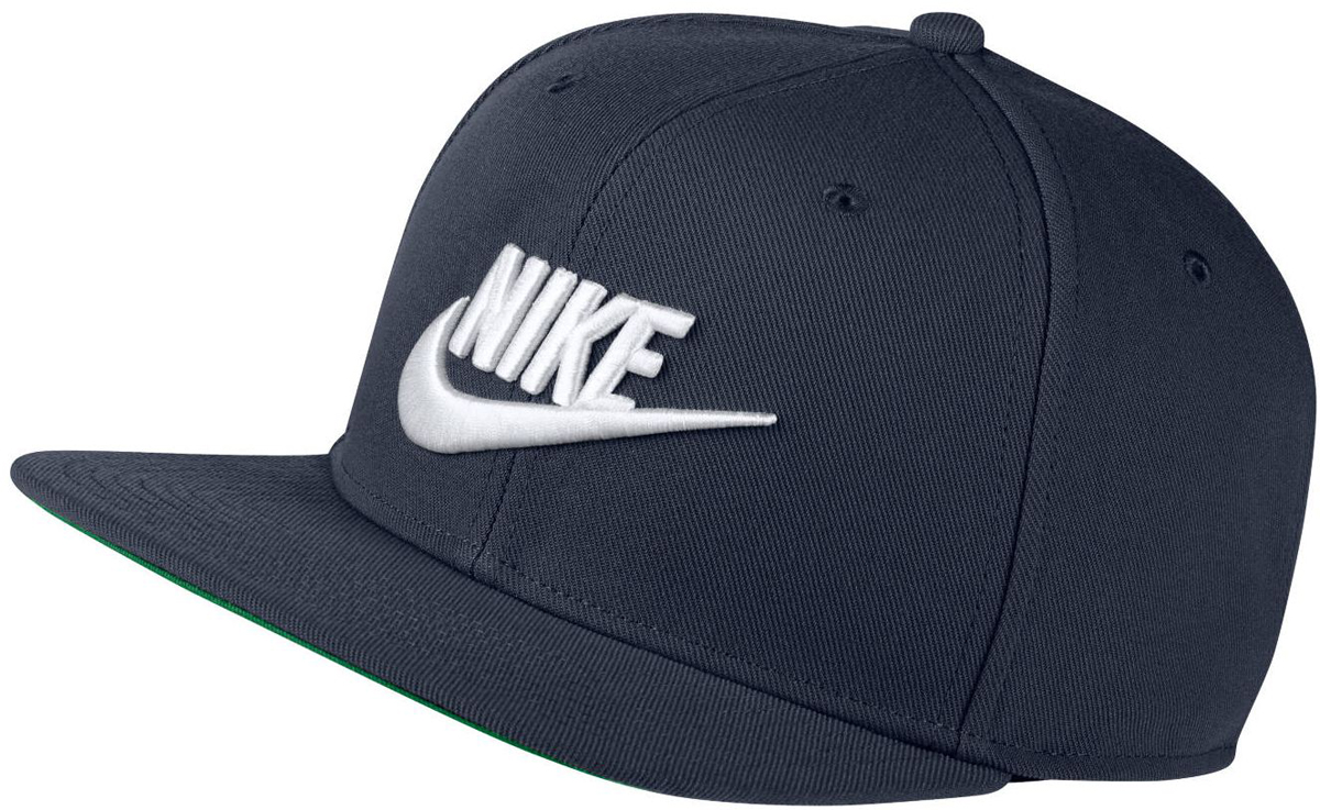 Бейсболка Nike Nsw Cap Futura Pro, цвет: темно-синий. 891284-451. Размер 56/58