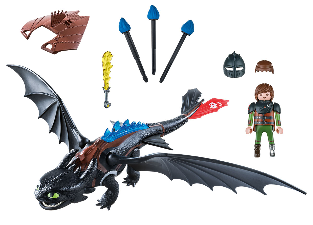 Playmobil Игровой набор Драконы Иккинг и Беззубик