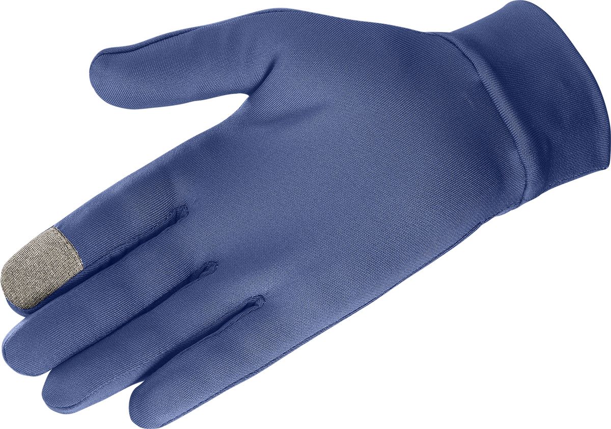 Перчатки Salomon Agile Warm Glove U, цвет: синий. L40420500. Размер XL (21,5)