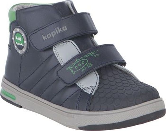 Ботинки для мальчика Kapika, цвет: темно-синий. 52304у-2. Размер 25