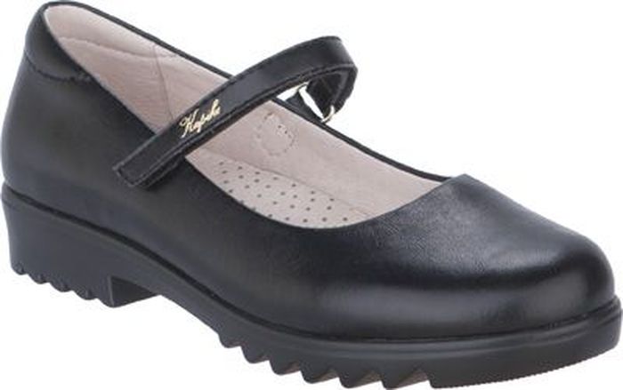 Туфли для девочки Kapika, цвет: черный. 24477п-2. Размер 35