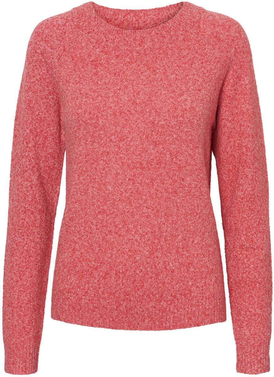 Пуловер женский Vero Moda, цвет: красный. 10202884_Chinese Red. Размер XS (40)