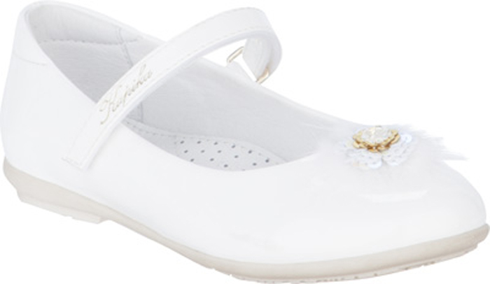 Туфли для девочки Kapika, цвет: белый. 93130-2. Размер 32