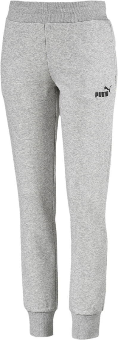 Брюки спортивные женские Puma Essentials Fleece Pants, цвет: светло-серый. 85182704. Размер XXL (50/52)