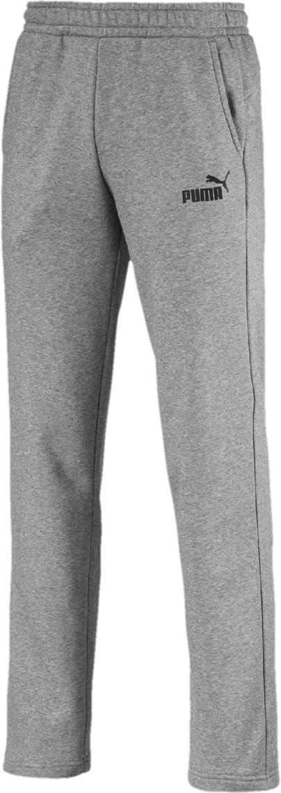 Брюки спортивные мужские Puma Essentials Fleece Pants, цвет: серый. 85175503. Размер S (44/46)
