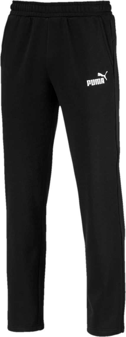 Брюки спортивные мужские Puma Essentials Fleece Pants, цвет: черный. 85175501. Размер L (48/50)