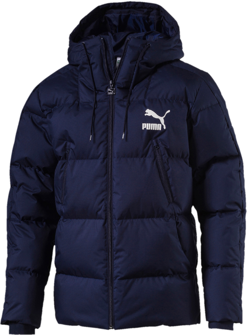 Куртка мужская Puma Classics Padded Jacket, цвет: темно-синий. 57637006. Размер L (48/50)