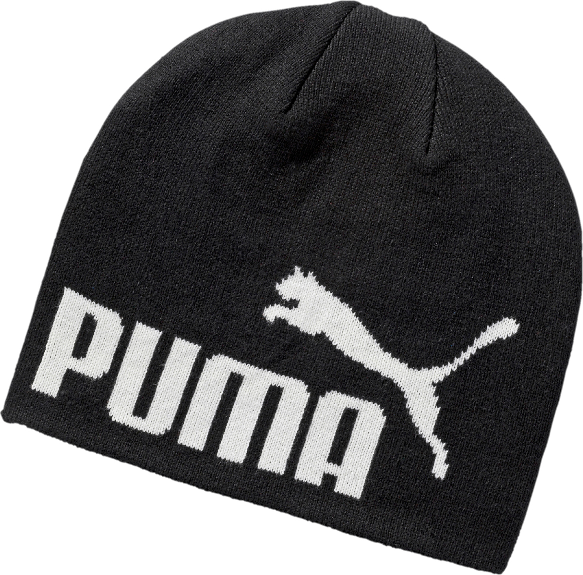 Шапка Puma Ess Big Cat Beanie, цвет: черный. 05292515. Размер универсальный