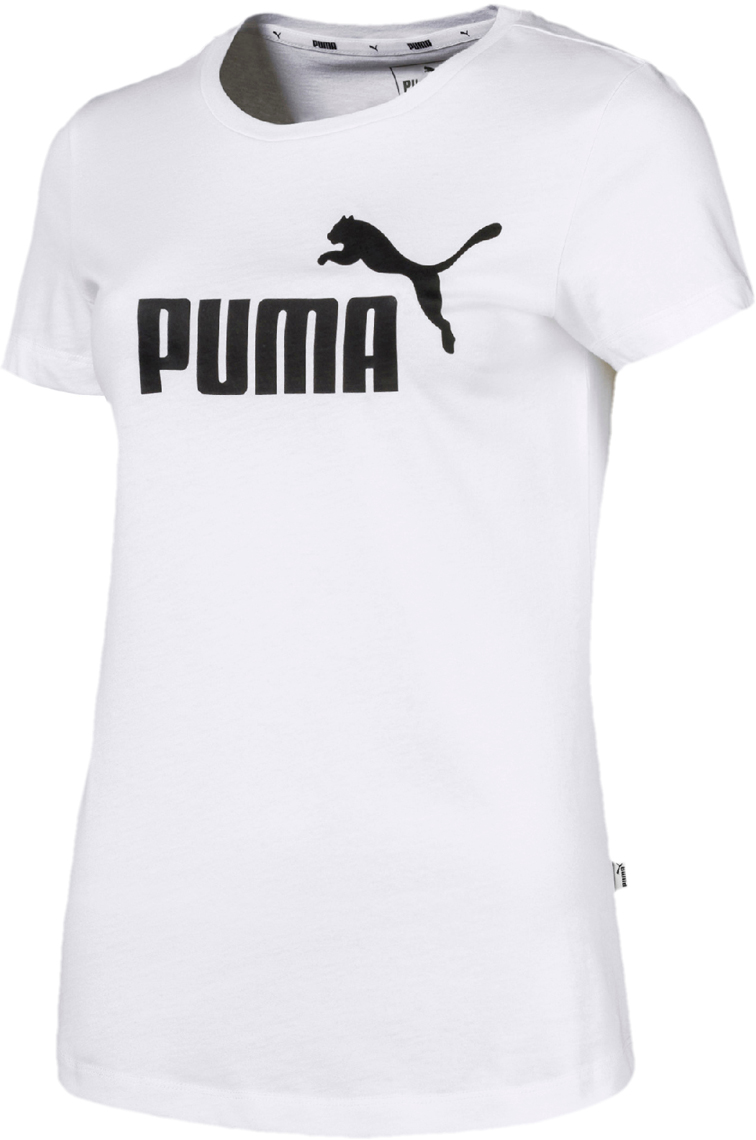 Футболка женская Puma Essentials Tee, цвет: белый. 85178702. Размер XXL (50/52)