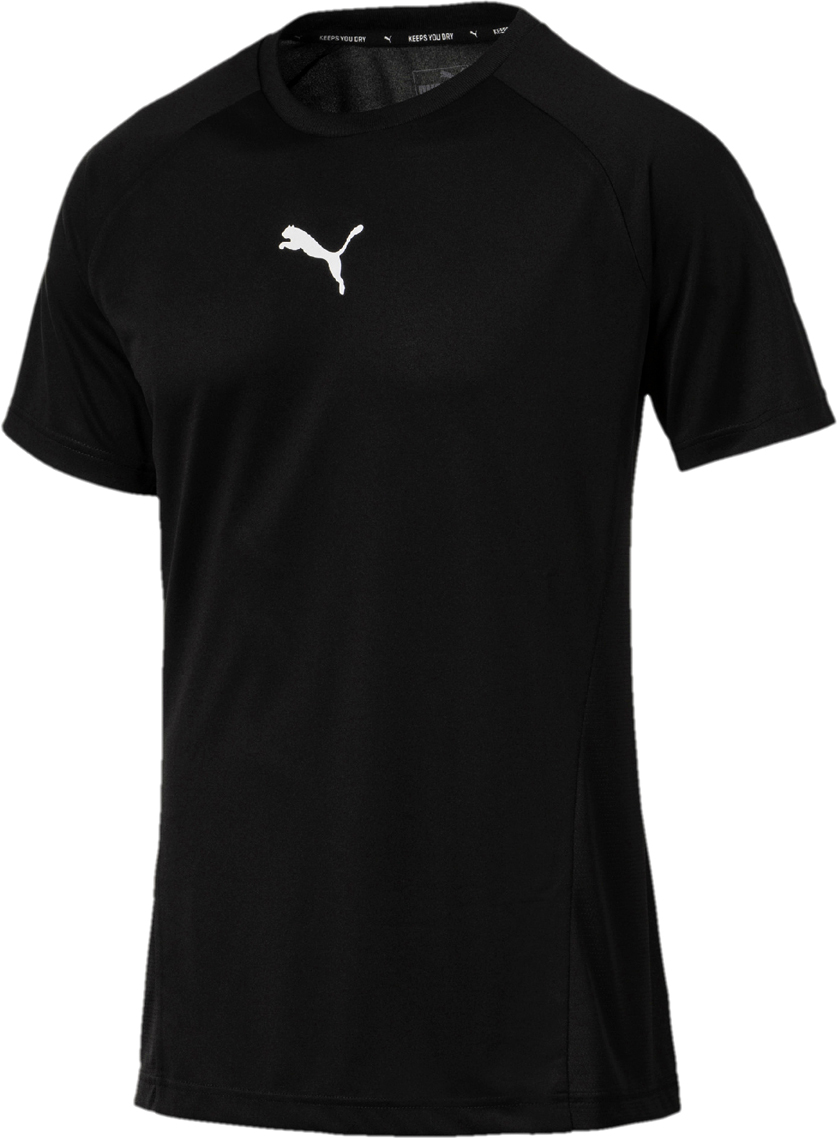 Футболка мужская Puma Tec Sports Tee, цвет: черный. 85237801. Размер XXL (52/54)