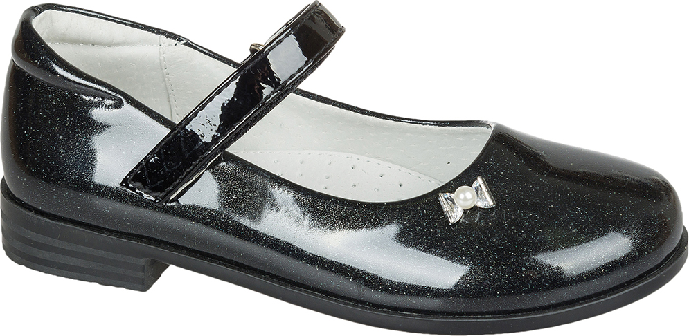 Туфли для девочки Mursu, цвет: черный. 205002. Размер 31
