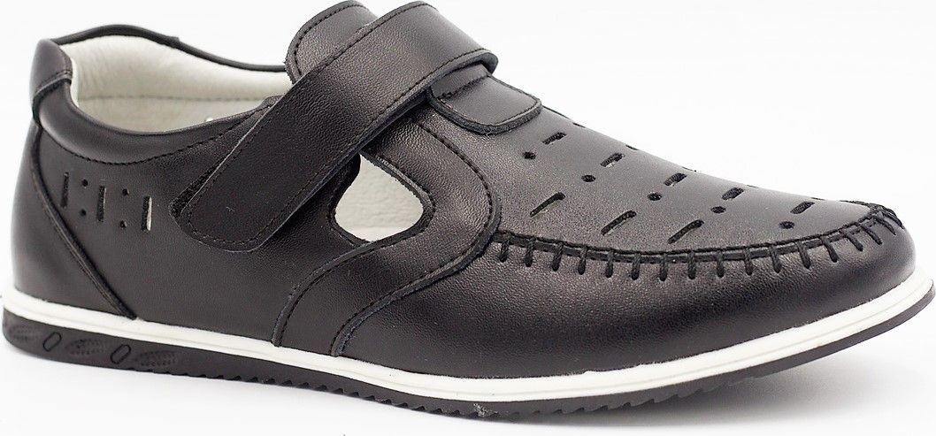 Туфли для мальчика GC Flois, цвет: черный. FL-K6810 TM(6). Размер 36
